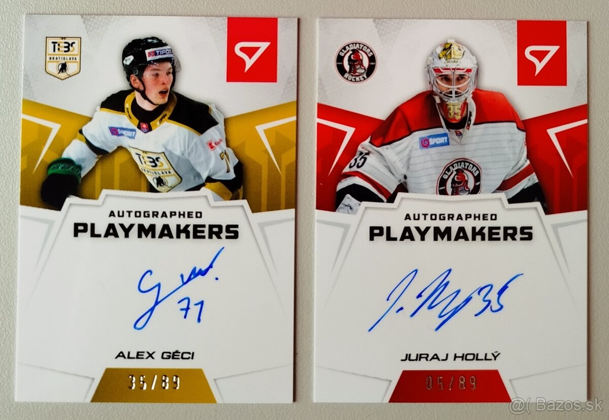 Hokejové kartičky SHL 2024/2025 - AUTOGRAPHED PLAYMAKERS /89 - 9