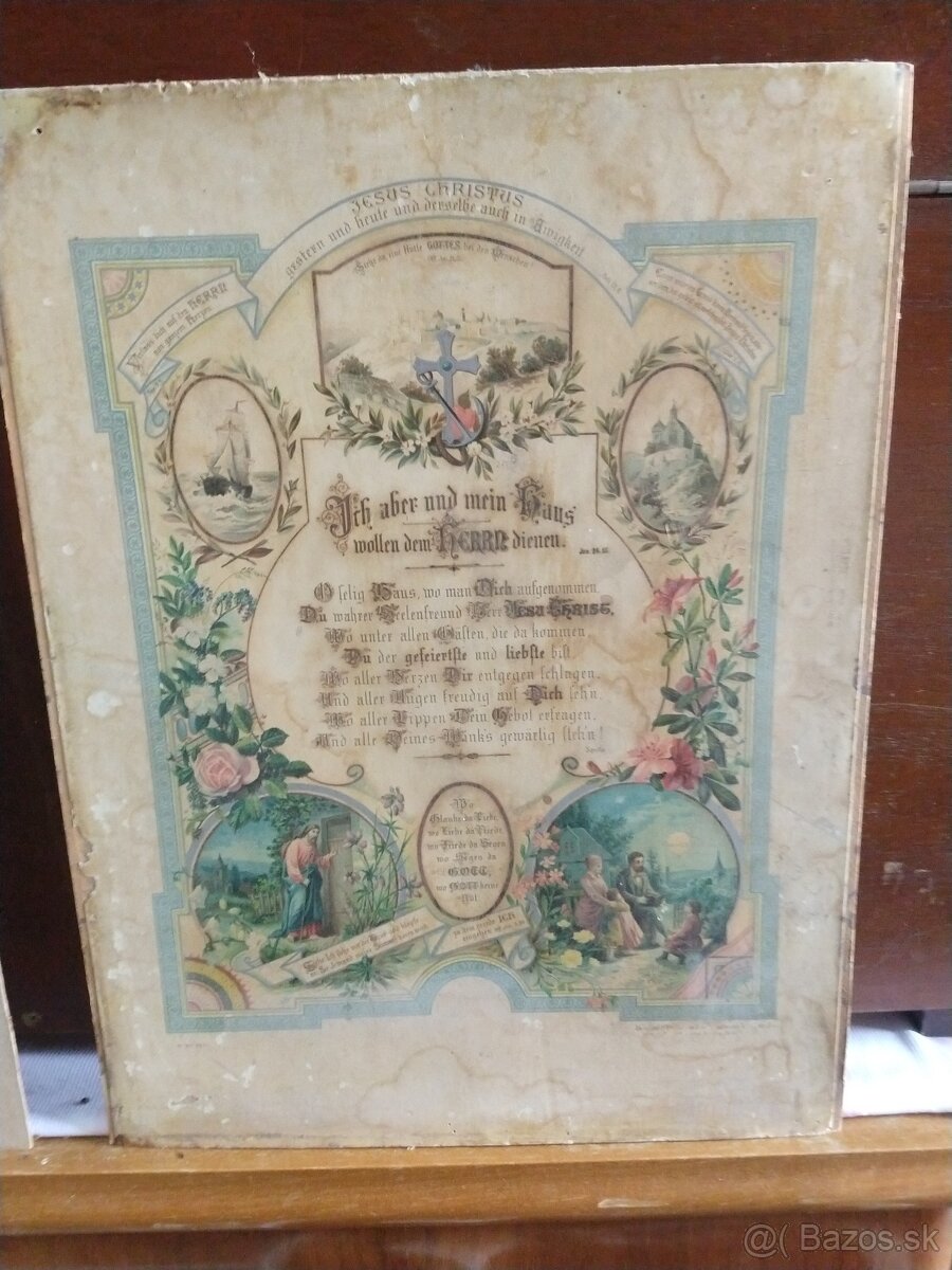 Soubor svatých obrazů / obrázků , plakátů - 9