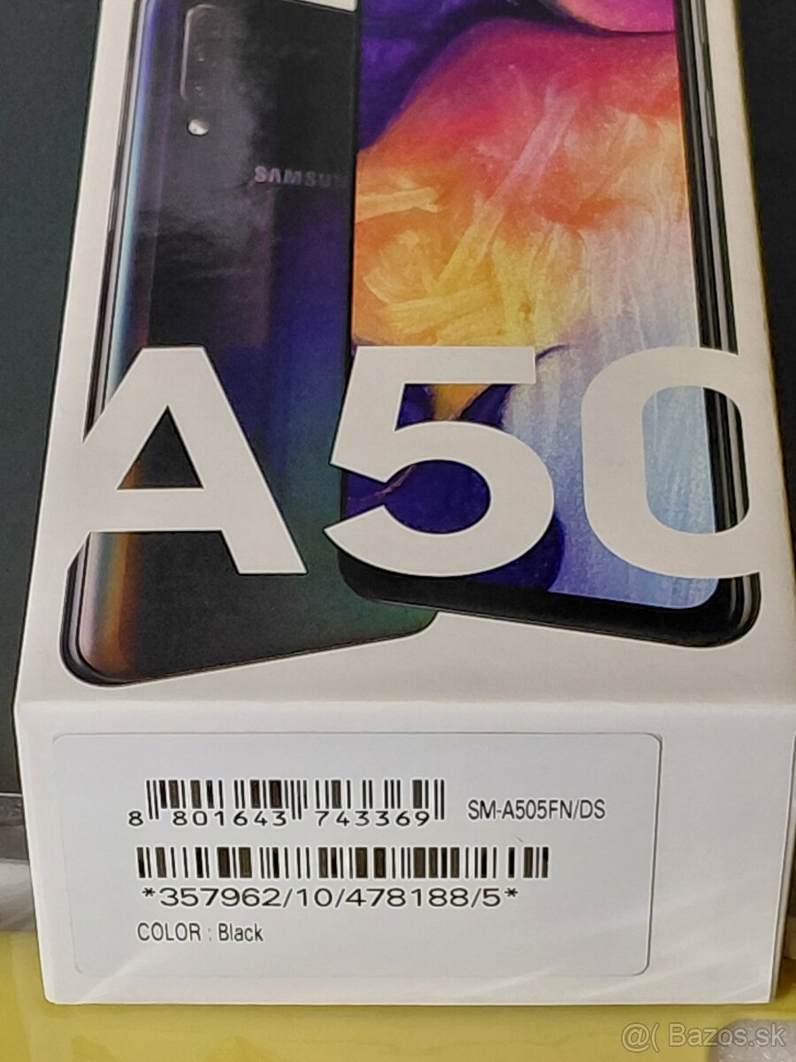 📱 Samsung Galaxy A50 – Black – 4/128 GB - 9