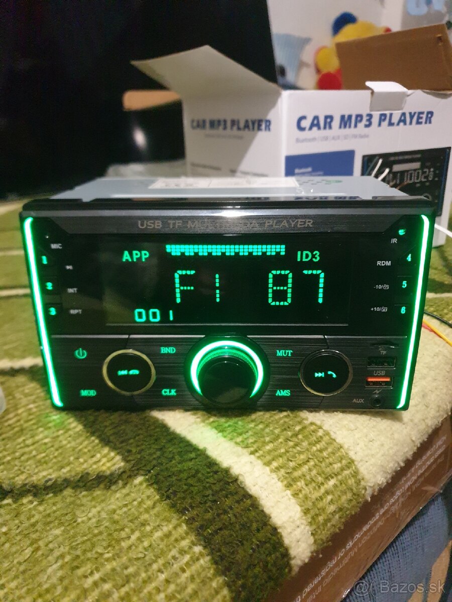 2 Din-ove autorádio Bluetooth 4x45w - 9