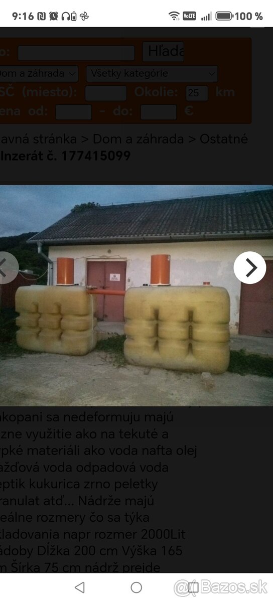 Plastové nádrže nádoby kade septik - 9