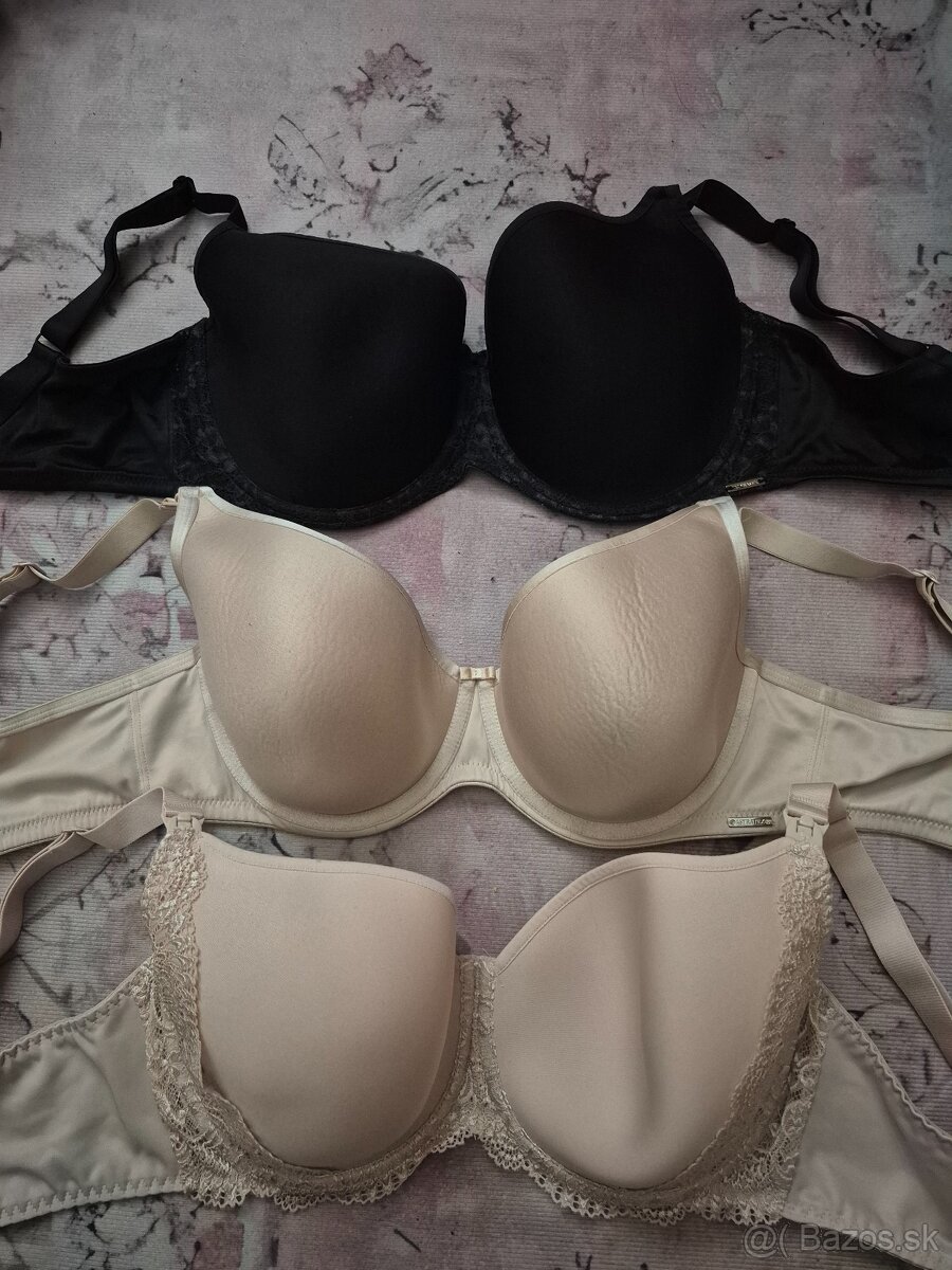 Kvalitné dojčiace podprsenky 3ks - 9
