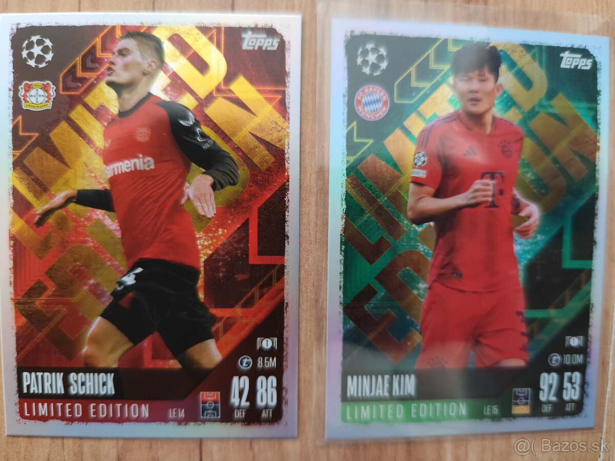 Futbalové kartičky Match Attax 2024/25 - Limit Edition - 9