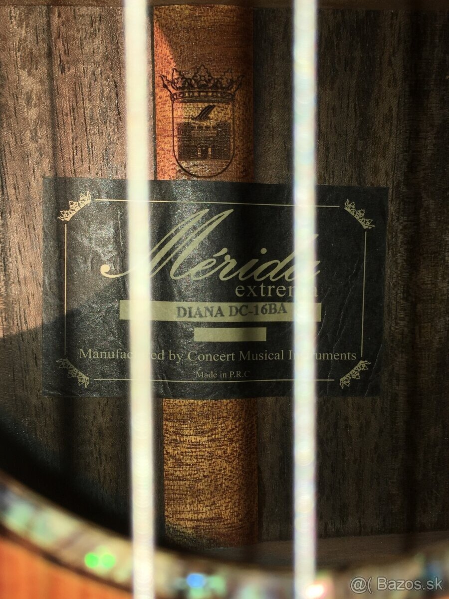 COCOBOLO prémiová gitara Merida Extrema - 9