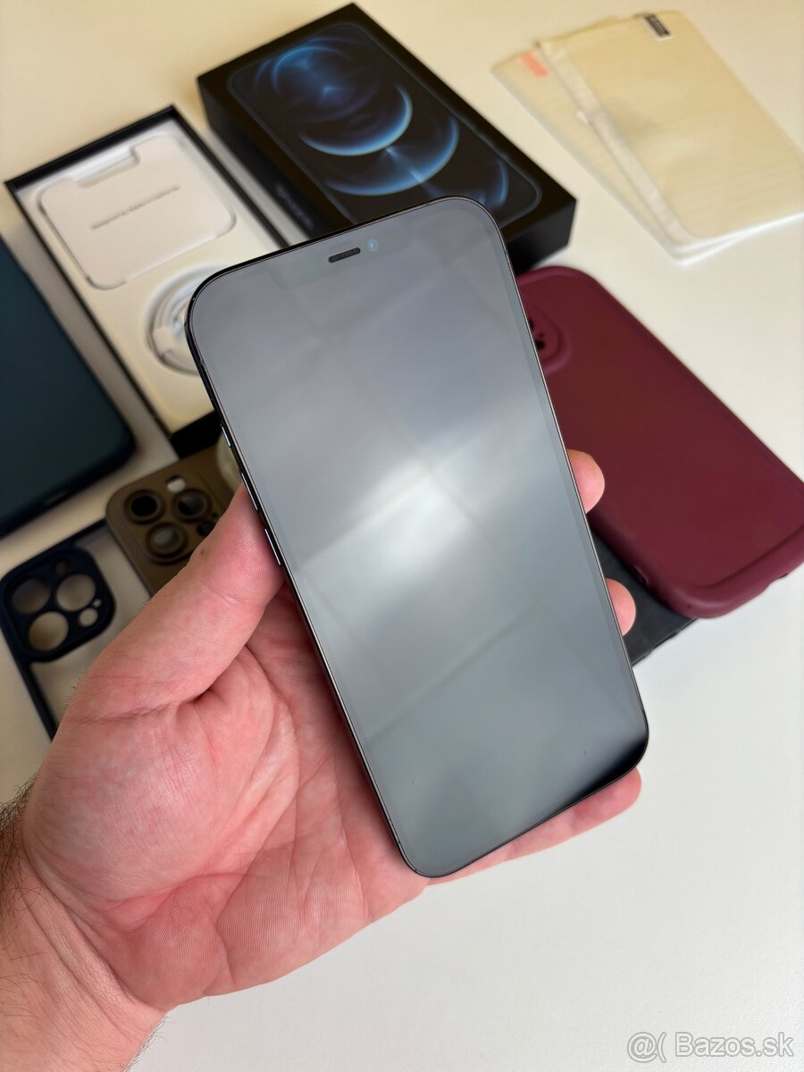 Predam vymenim Iphone 12 Pro Max 256GB Blue - 9