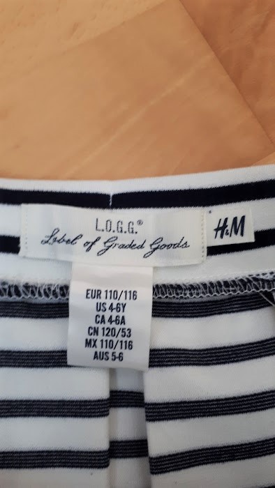 Suknicka 110/116 - 122 - H&M - 9