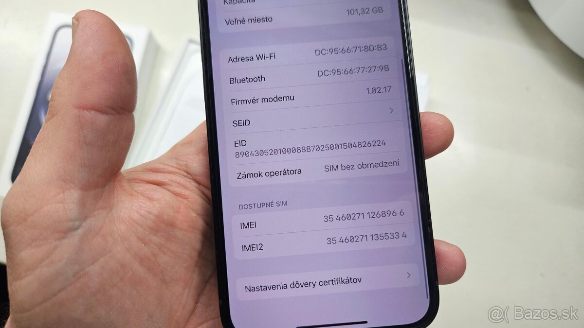 Apple iPhone 16E nový 128GB - 9