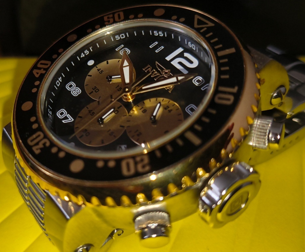 USA Hodinky, 500 m vodot., masívny dizajn - 9