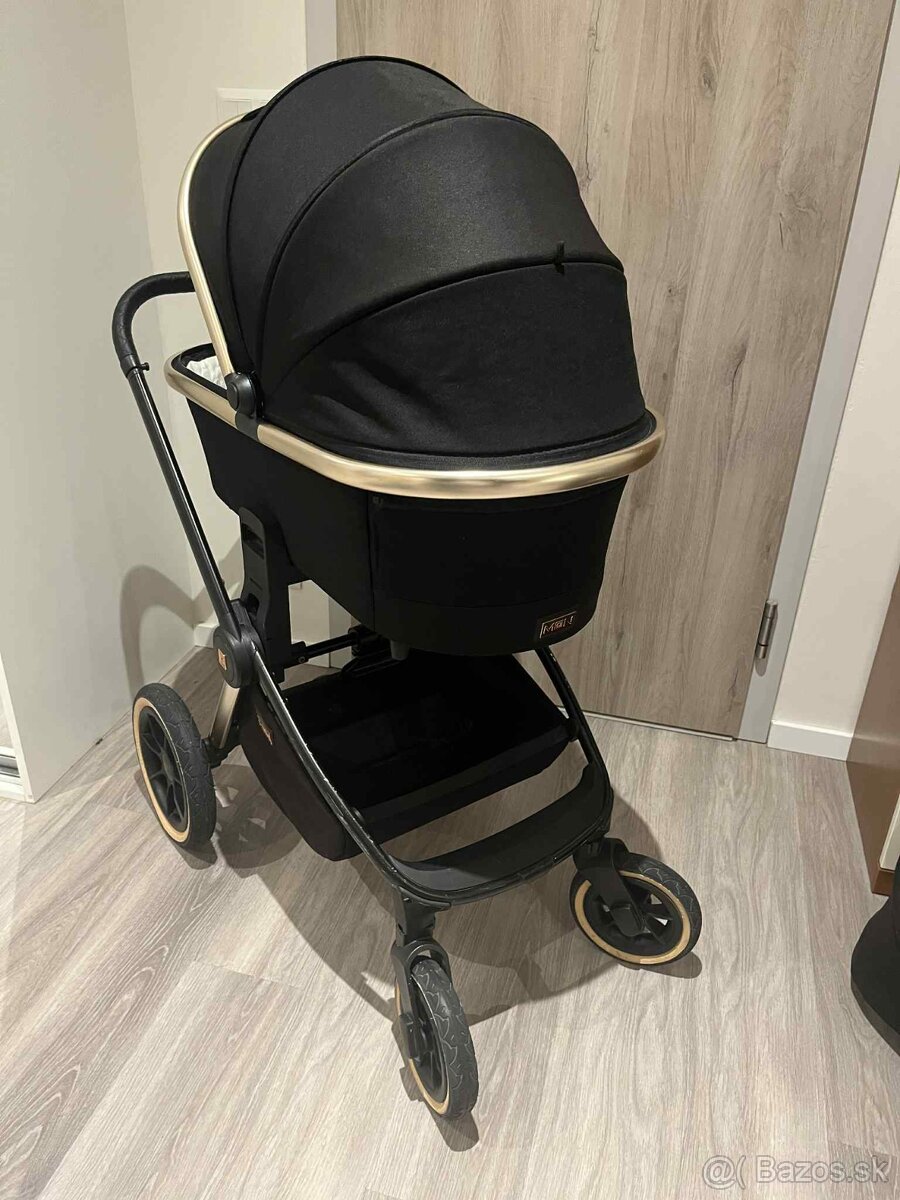 Moon kombinovaný kočík RESEA S EDITION Rose Gold - 9