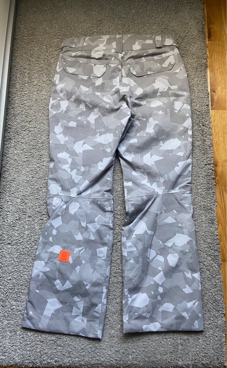 Helly Hansen lyžiarske snowboardové cargo šedé nohavice - 9