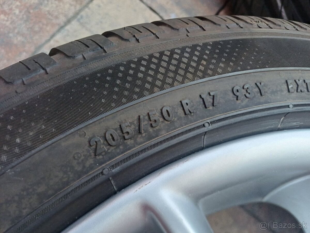 Predám orig. hliníkové disky Volvo R17-- 5x108 - 9