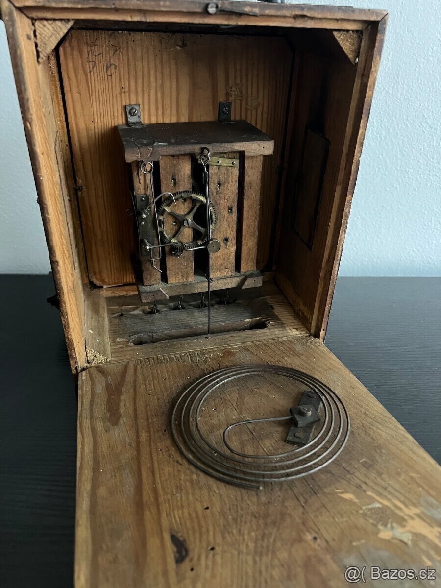 Starožitné hodiny, kyvadlové hodiny - 9