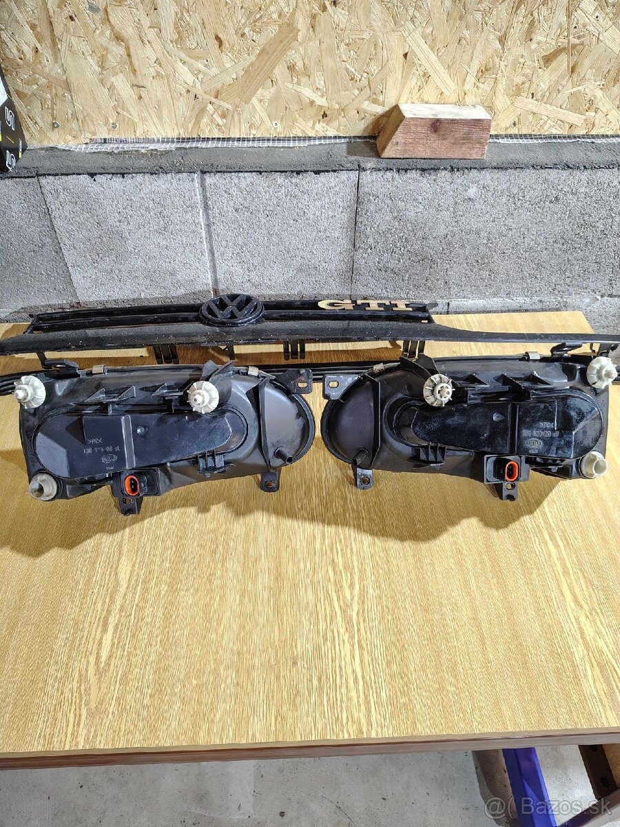 Golf 3 Hella svetlá mk4 look - 9