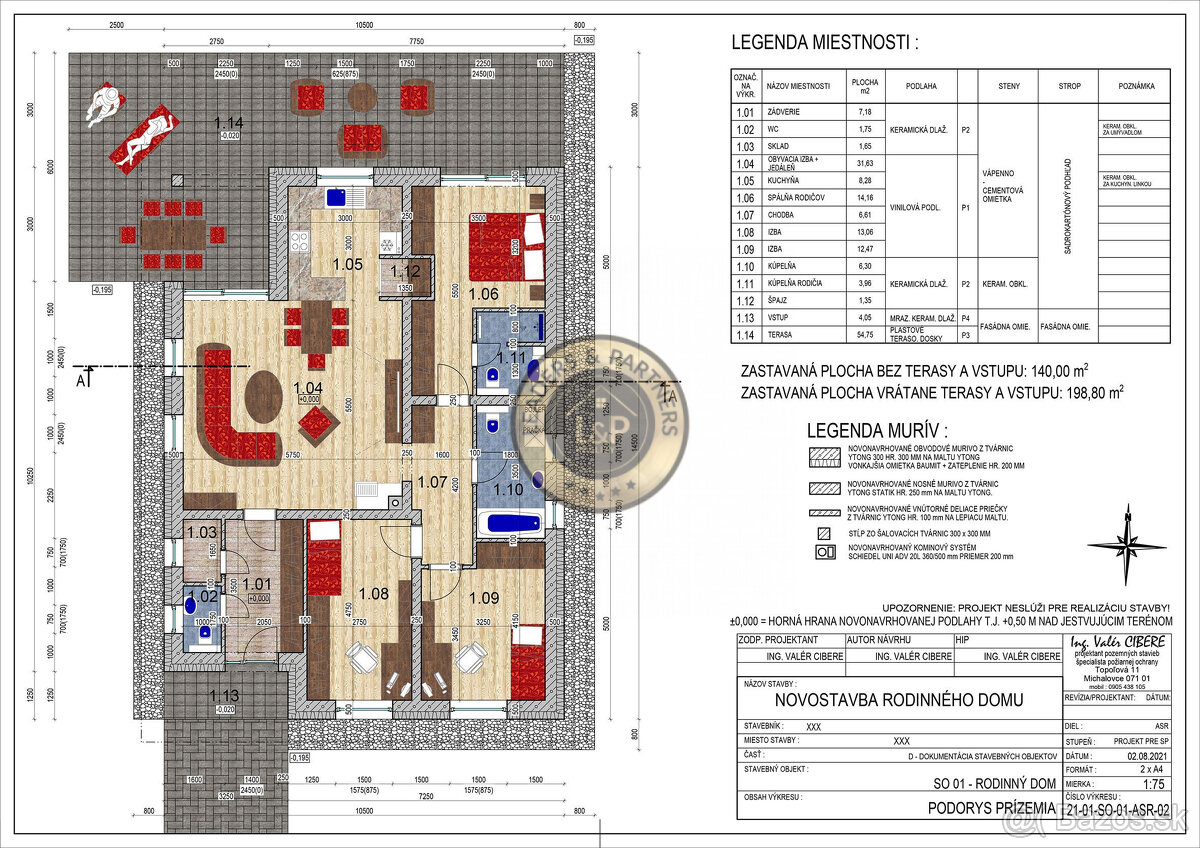 Novostavba rodinného domu. Rezidencia Hažín. - 9