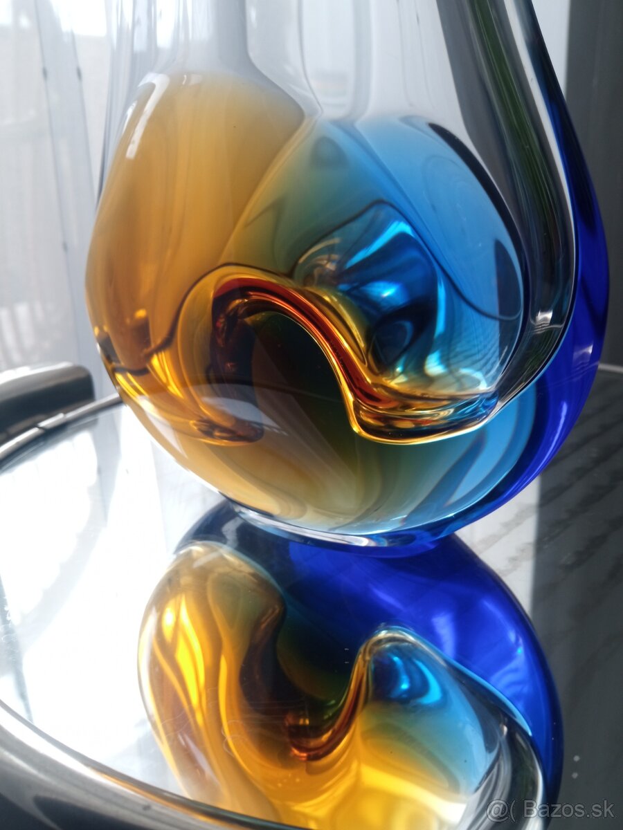 Vaza z hutného skla - 9
