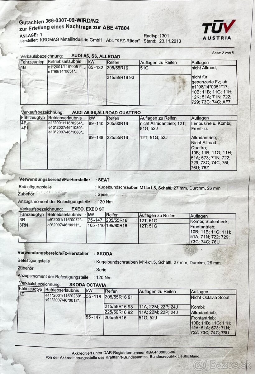 Sada diskov so zimnými pneumatikami - 205/55/R16 - 9