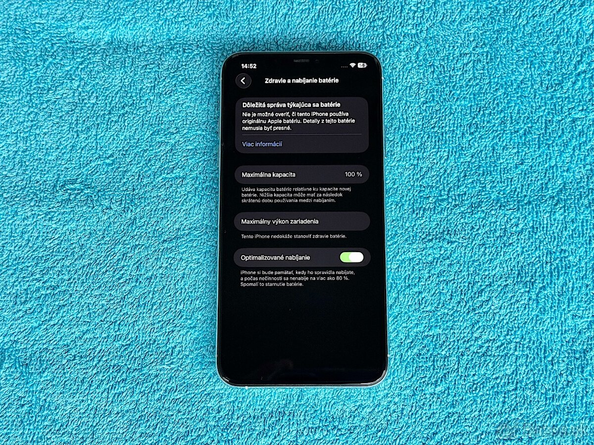 iPhone 11 Pro Max 64GB Silver, NOVÁ BATERKA - 9