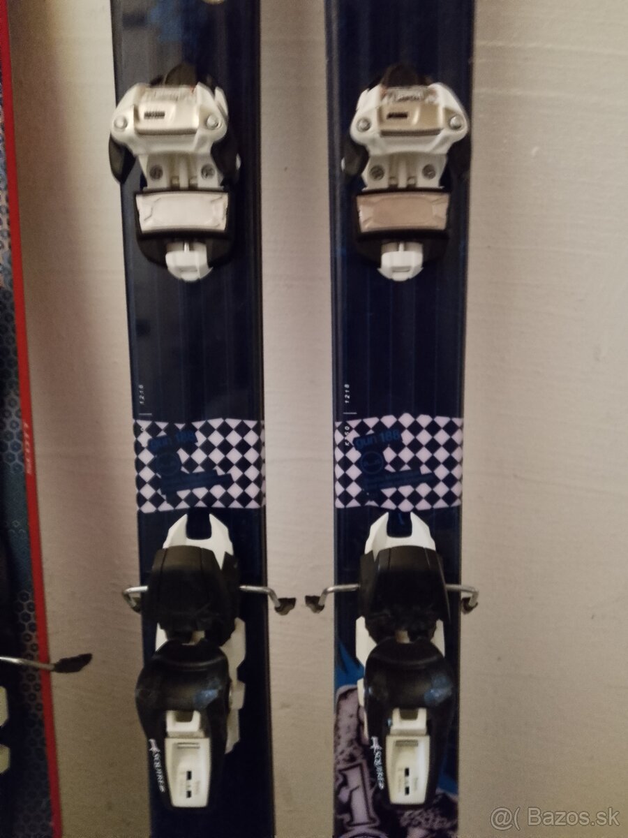 freeride lyze SCOTT Scrapper 182 cm a SALOMON Gun 188 cm - 9