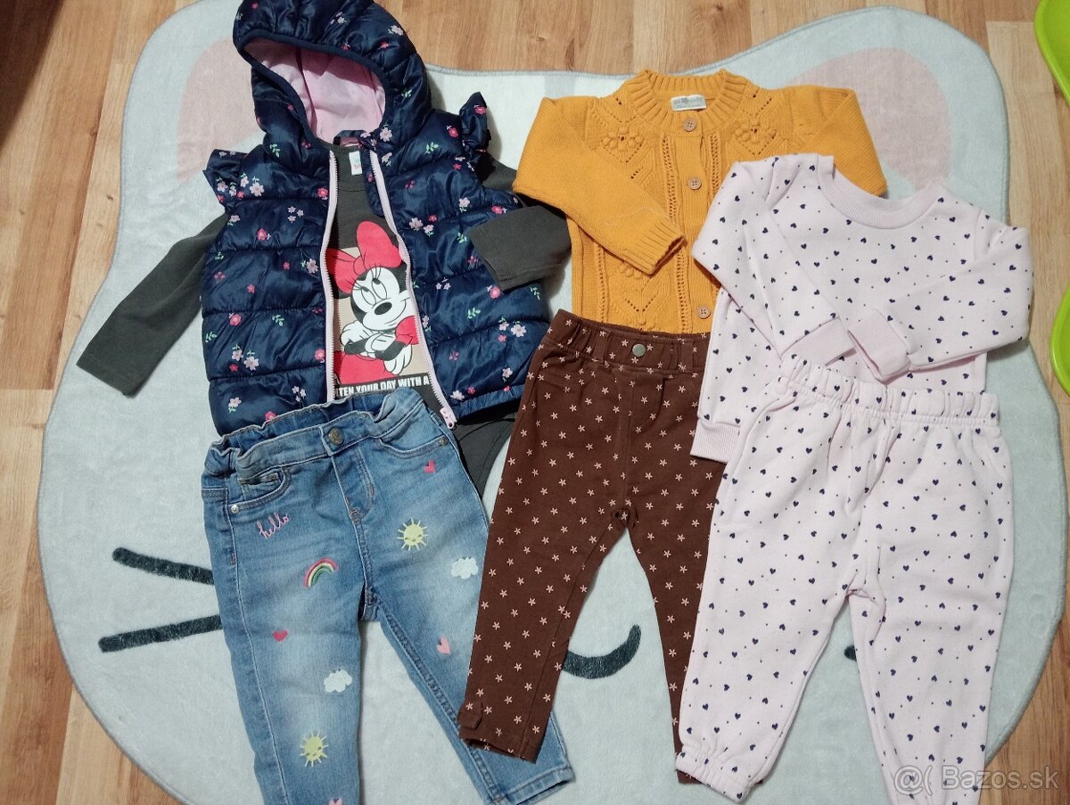 Balík oblečenia pre dievčatko 74/80 - 9