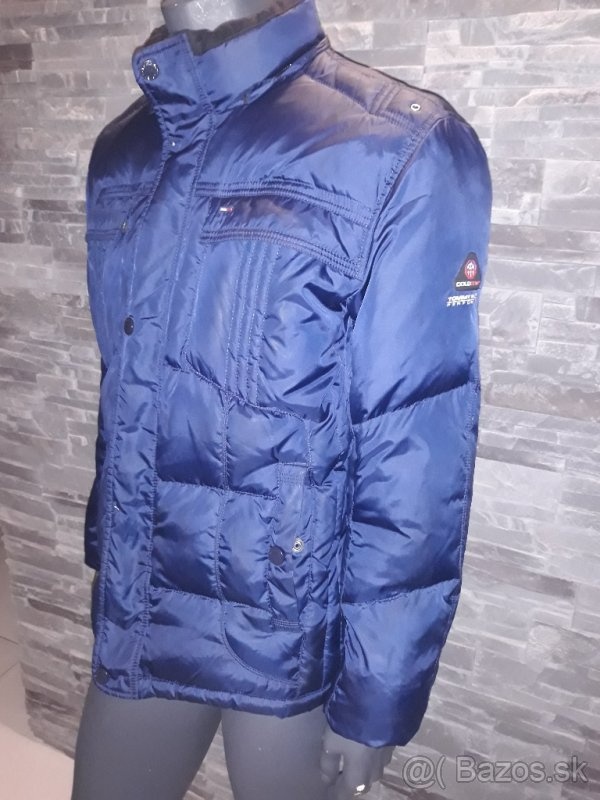 Zimna bunda tmavomodra TOMMY HILFIGER velkosť XL. - 9