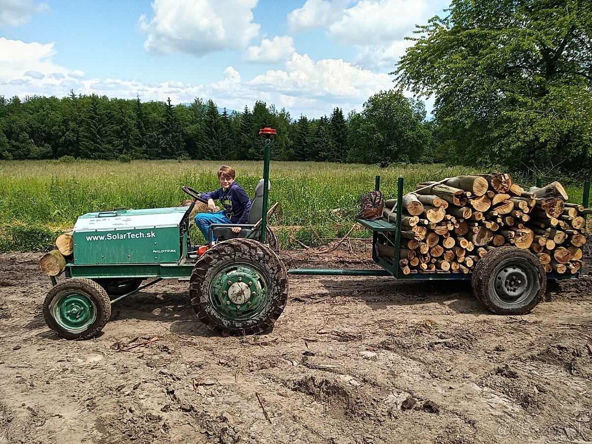 Predám traktor, peugeot motor 1,8D - 9