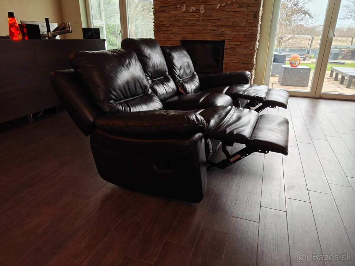 Luxusná kožená sedačka - 9