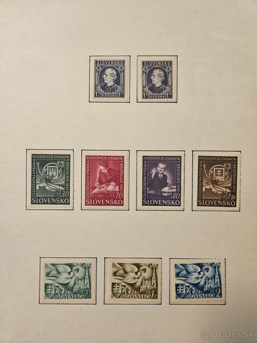 poštové známky Slovenský štát - 9