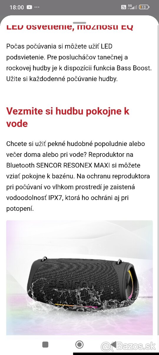 Sencor Resonex Maxi - 9