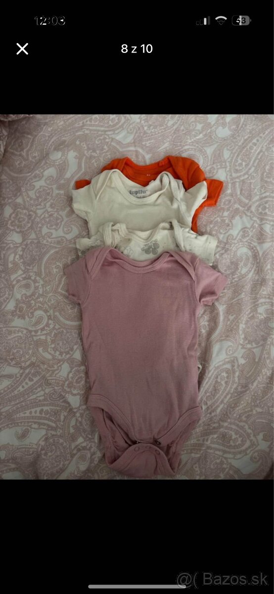 Balík oblečenia 50/56 cca 79ks - 9