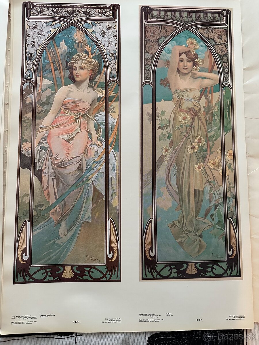 Sada plagátov Alfons Mucha - 9