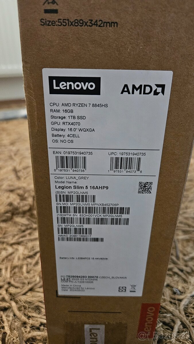 Lenovo Legion Slim 5 - 9
