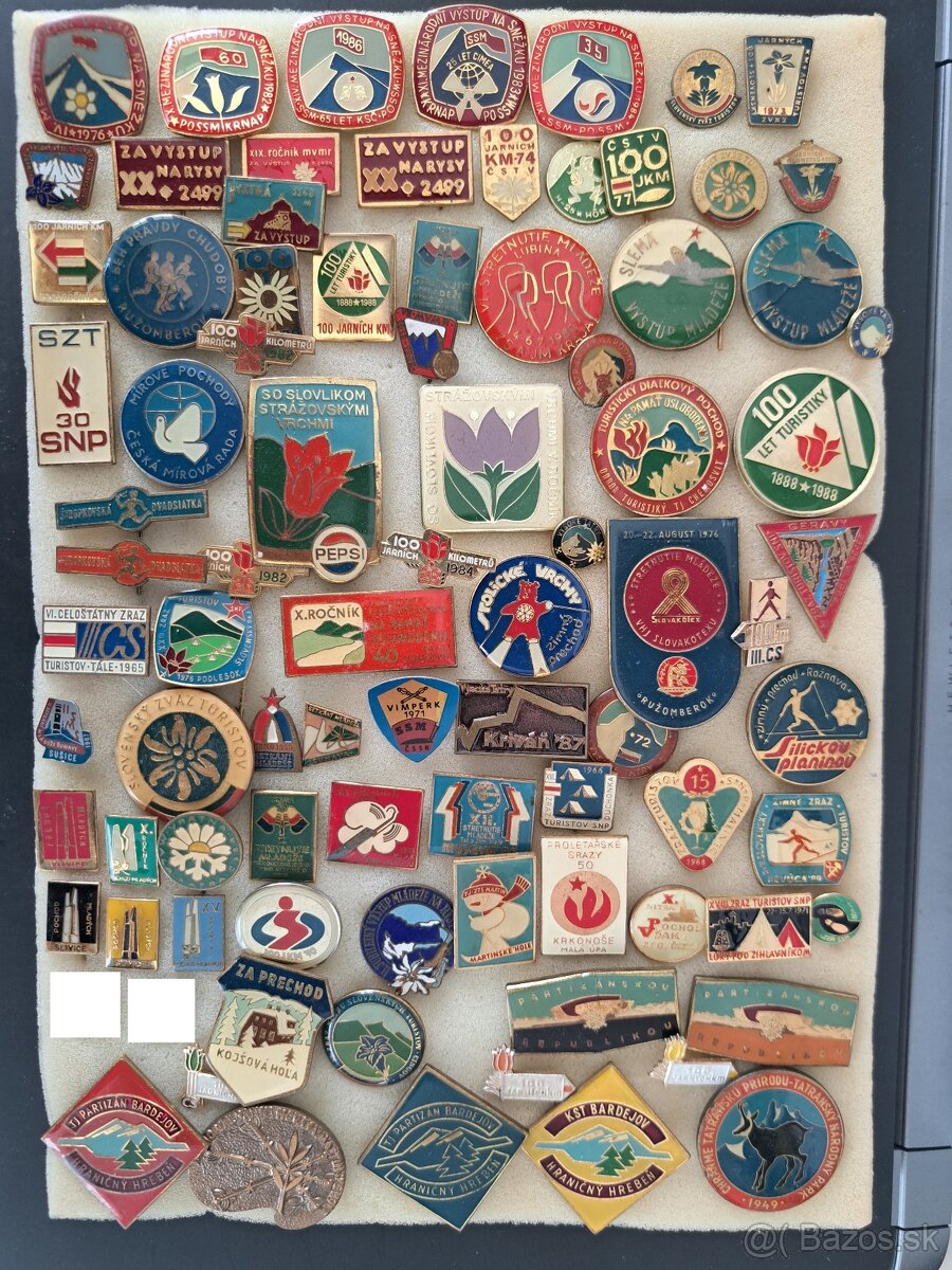 Predám odznaky 1 - 9