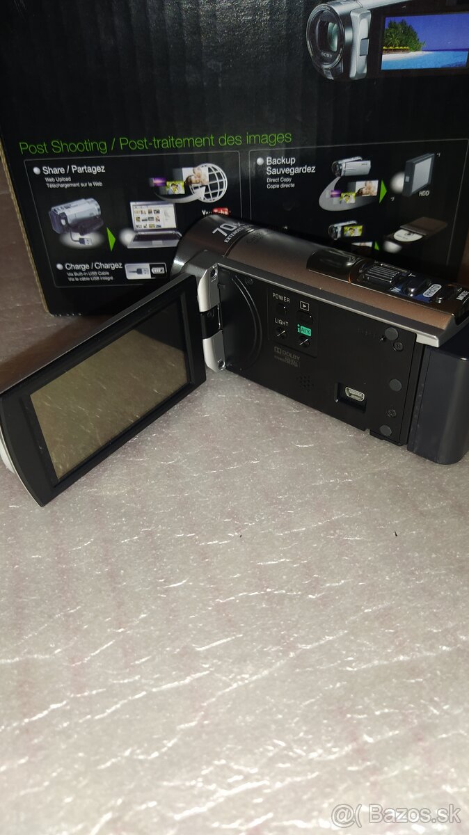 HD Kamera SONY DCR-SX45E - 9