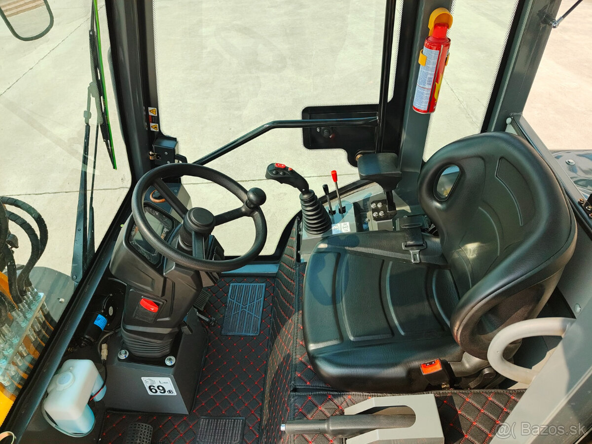 Predám Kolesový mini- nakladač 4x4 Tal. hydraulika - 9