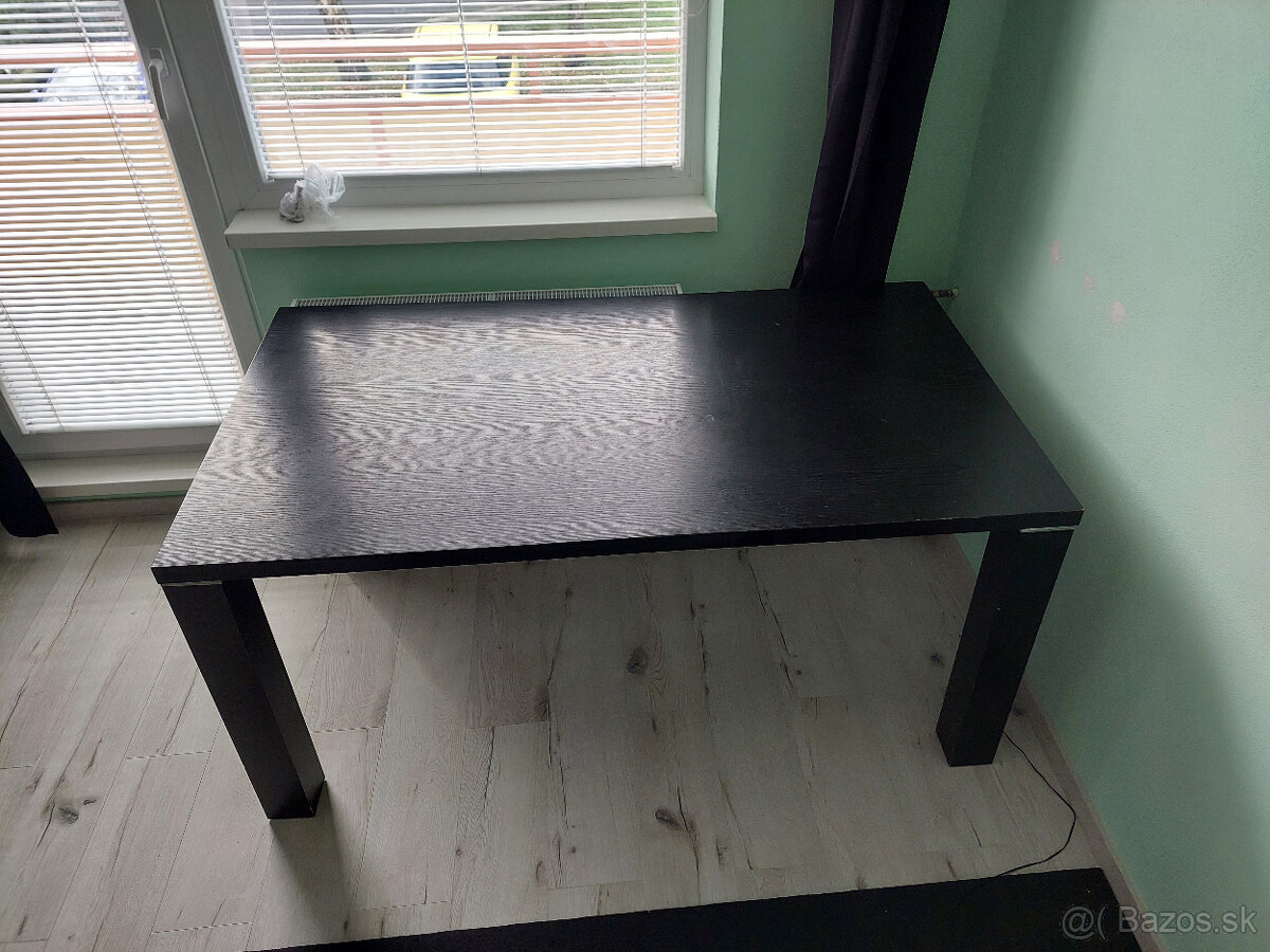Stôl čierny, 160 x 90 - 9