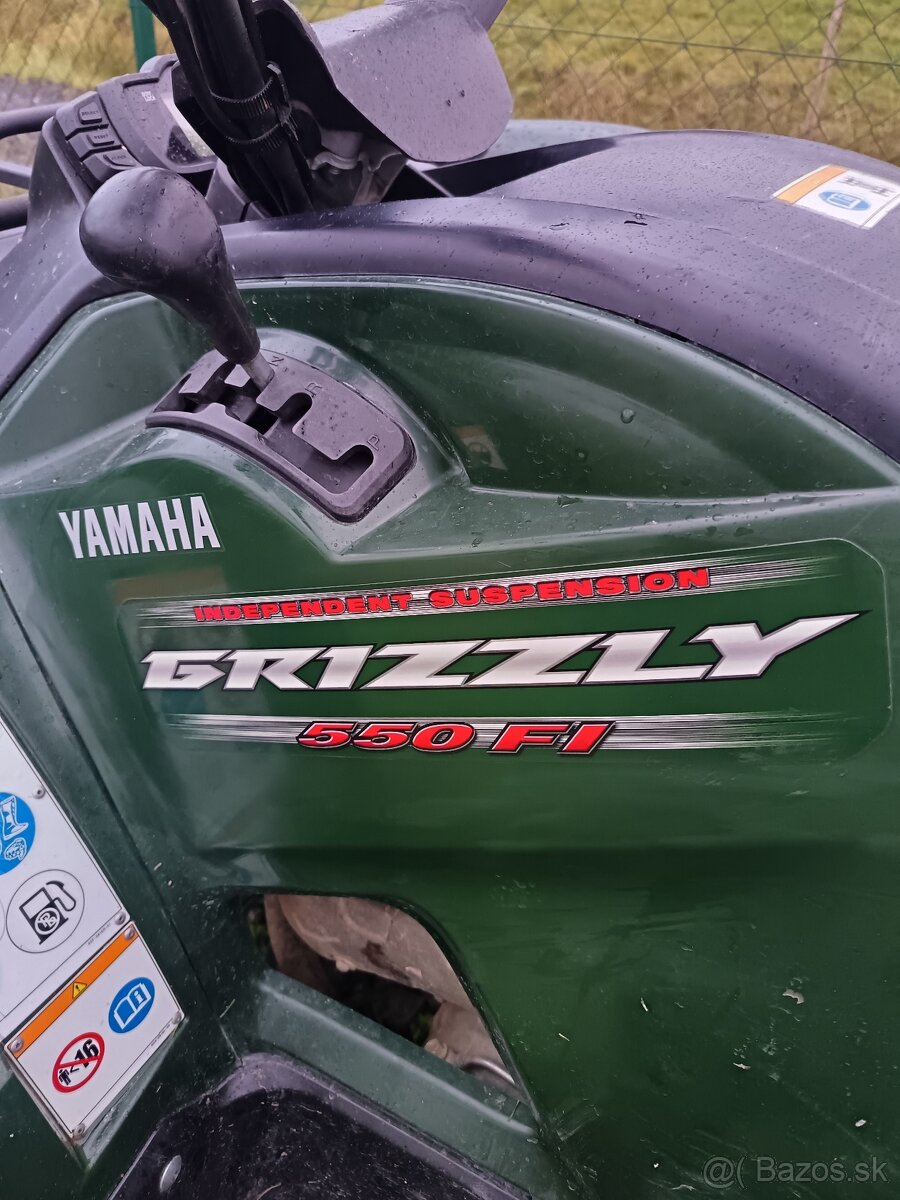 Yamaha grizli 550 FI - 9