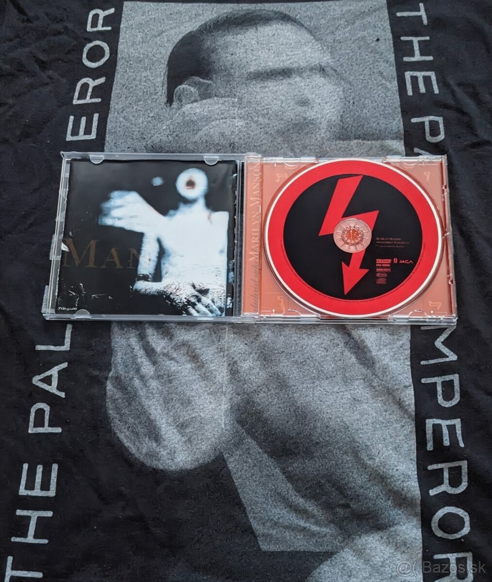 Marilyn Manson – set 3 originálnych CD (Antichrist Superstar - 9