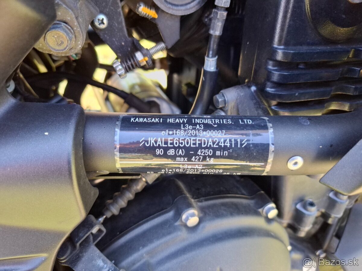 Kawasaki Versys 650 r.2018, 9800km - 9