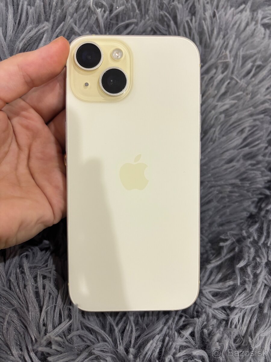Apple IPhone 15 256GB žltý - 9