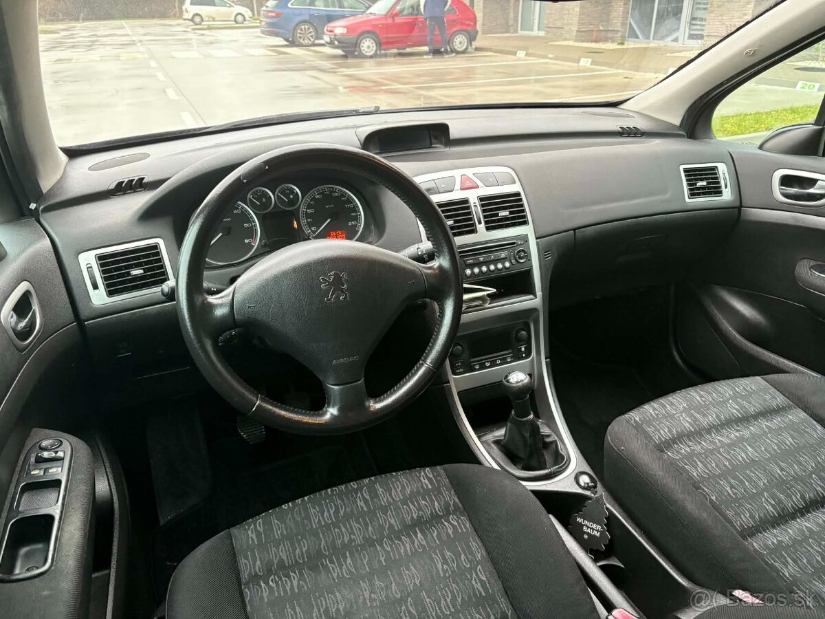 Predám Peugeot 307 1.6.hdi 80kw Rok výroby 2006 stk+ek platn - 9