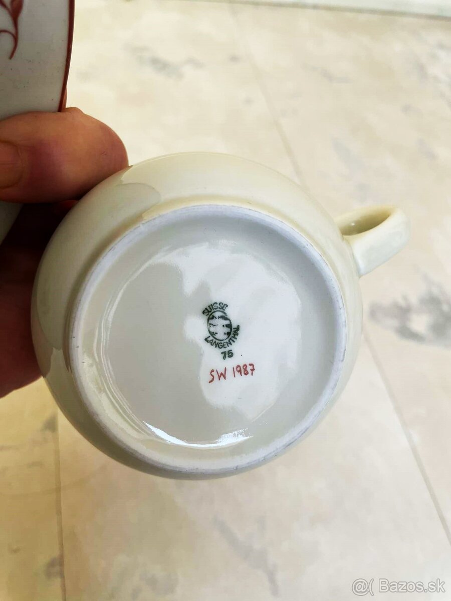 Starožitná súprava Suisse Langenthal - 9