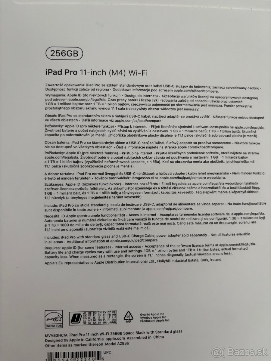 iPad Pro 11 M4 256GB Wi-Fi (2024) - 9