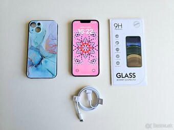 APPLE IPHONE 13 PINK 128GB,ZDRAVIE BATERKY 100% - 9