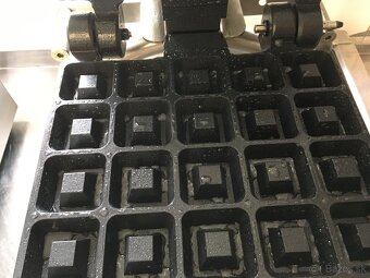 Bubble waffle, Belgické vafle, vaflovače 3ks - 9