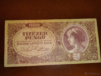 Bankovky Pengo,forint,0€ SNP, Mark - 9