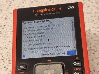 TI-Nspire CX II-T CAS 》Texas Instrument / Kalkulačka - 9