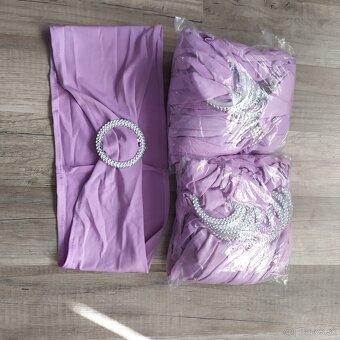 olivové mašle na stoličky - 9