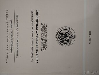 Pedagogická literatúra - 9