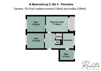 Priestranný 3,5izb - vytvorte si rekonštrukciou vysnívané bý - 9