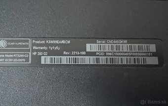 HP 250 G3 / Celeron N2840 / 4GB RAM / 256GB SSD / 15.6" - 9